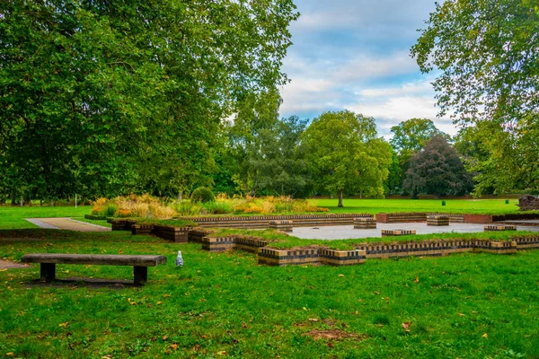 Blackfriars Friary Bute Park Cardiff Reino Unido — Fotografia de Stock