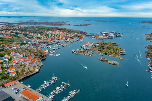 Πανόραμα Άποψη Της Σουηδικής Πόλης Kungshamn — Φωτογραφία Αρχείου