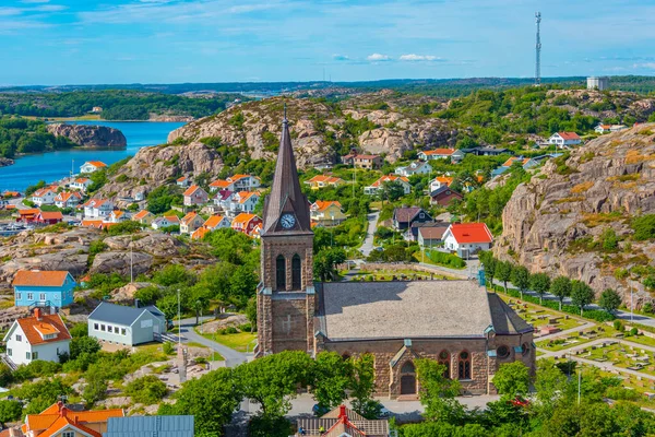 Blick Auf Die Schwedische Stadt Fjallbacka — Stockfoto