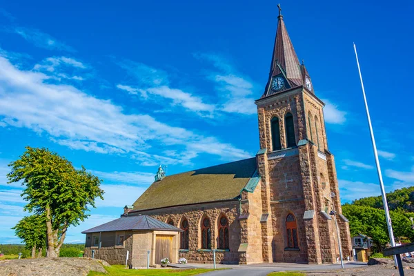 stock image View of Fjallbacka church in Sweden.