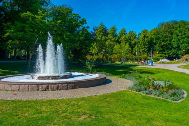 Norre Katts parkı İsveç 'in Halmstad kasabasında..