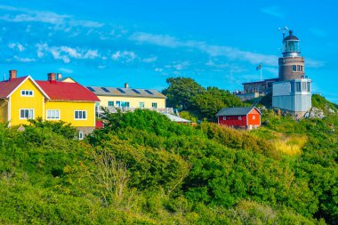 İsveç Kullaberg yarımadasındaki Kullen Deniz Feneri.