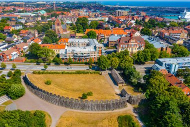 Trelleborgen, Trelleborg, İsveç 'te bir Viking tahta kalesi..