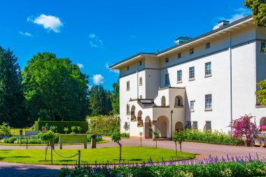 İsveç Adası 'ndaki Solliden Kalesi.
