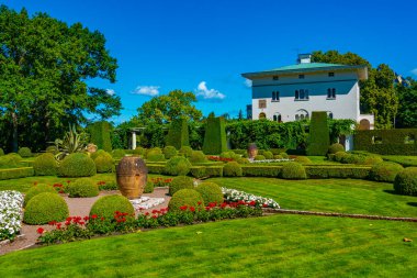 İsveç Adası 'ndaki Solliden Kalesi.