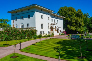 İsveç Adası 'ndaki Solliden Kalesi.