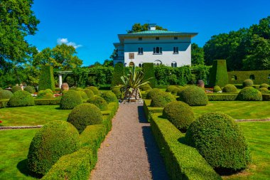 İsveç Adası 'ndaki Solliden Kalesi.