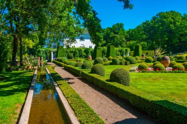 İsveç Adası 'ndaki Solliden Kalesi.
