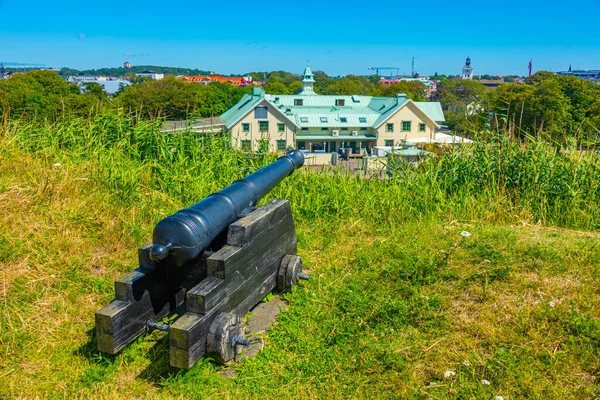 Cannons Varberg Fortress Sweden — Stock Photo, Image