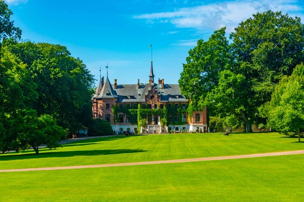 Vista Del Palacio Sofiero Suecia — Foto de Stock