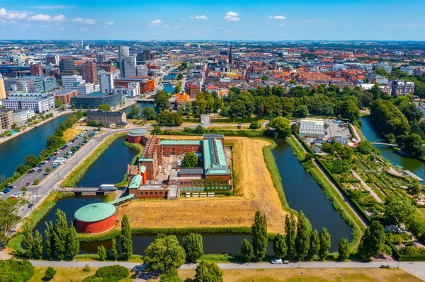 Panoramablick Auf Schloss Malmö Schweden — Stockfoto
