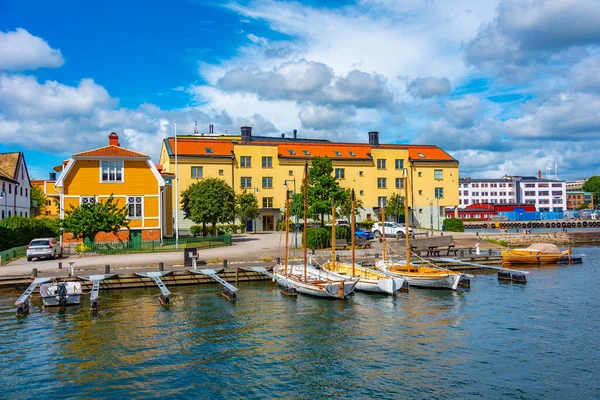Marina Ciudad Sueca Karlskrona —  Fotos de Stock