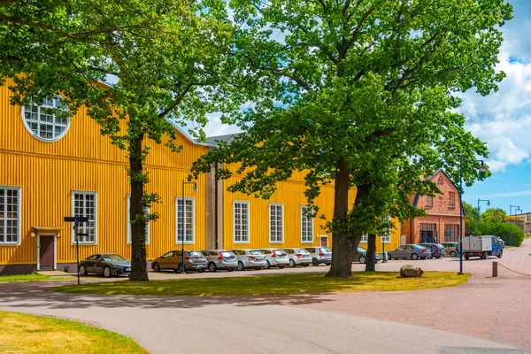 Традиционные Портовые Здания Карлскруны Швеция — стоковое фото
