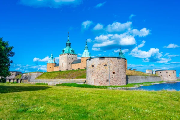 Blick Auf Schloss Kalmar Schweden — Stockfoto