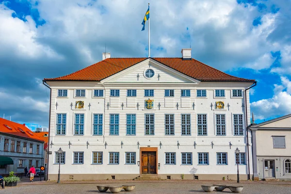 stock image Town hall in Swedish town Kalmar.