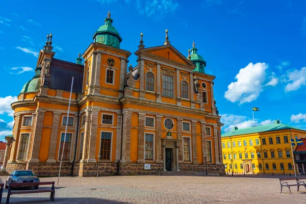 Widok Katedrę Kalmar Szwecji — Zdjęcie stockowe