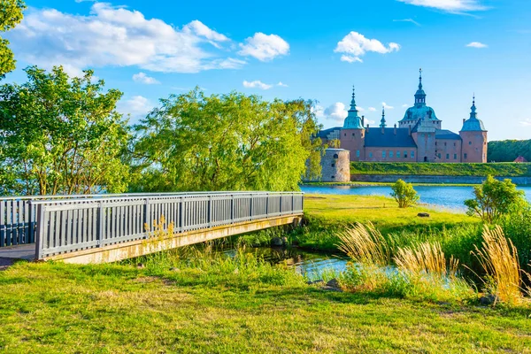 Widok Zamek Kalmar Szwecji — Zdjęcie stockowe