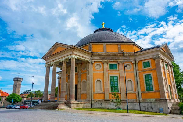 stock image Church of the Holy Trinity in Karlskrona, Sweden.