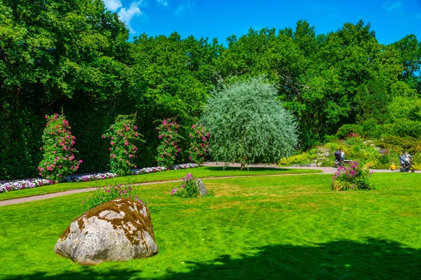 Gärten Schloss Solliden Schweden — Stockfoto