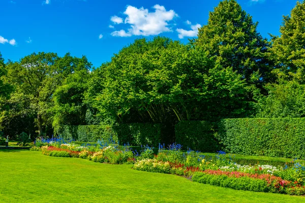 Сади Палаці Солліден Швеції — стокове фото