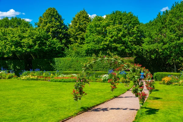 Zahrady Paláci Solliden Švédsku — Stock fotografie