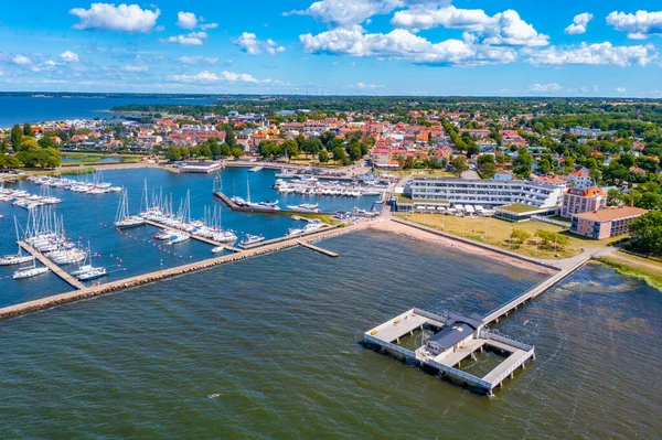 Aerial View Borgholm Sweden — Stock Photo, Image