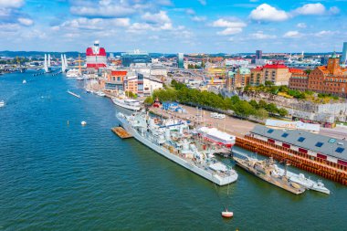 Lilla Bombacı İnşa, Askeri gemi Küçük ve Barken Viking gemisi Göteborg şehrinde..