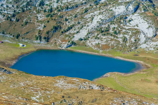 Saegistal Bei Schynige Platte Erster Wanderweg Der Schweiz — Stockfoto