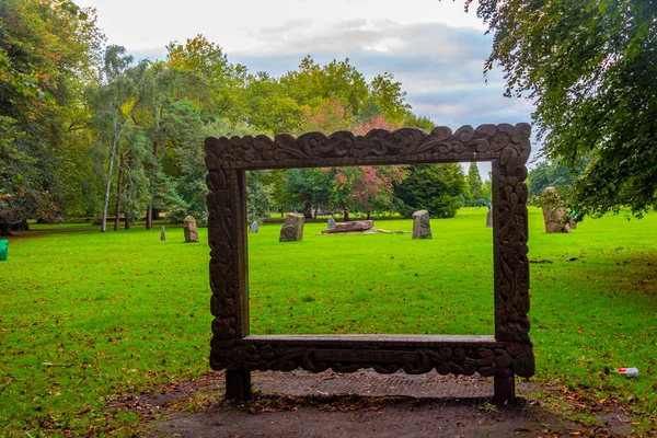 Gorsedd Stone Circle Parc Bute Cardiff Royaume Uni — Photo