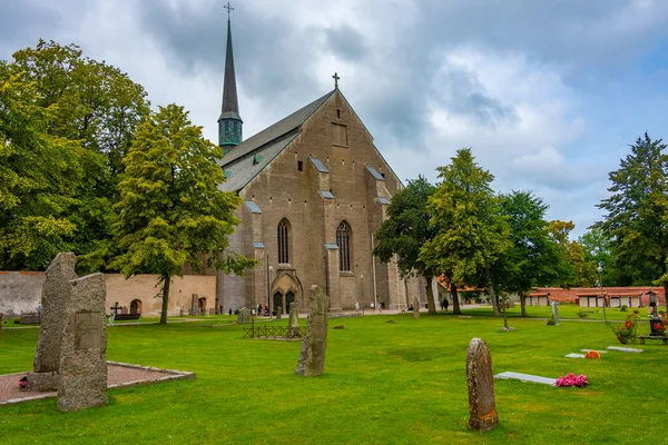 Convent Saint Brigitta Vadstena Cloudy Day Sweden — Stock Photo, Image