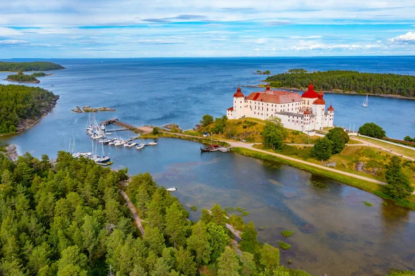 stock image View of Lack Castle in Sweden.