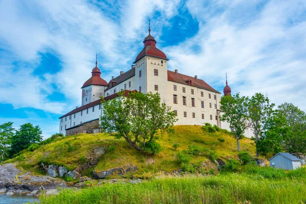 Vista Castelo Lacko Suécia — Fotografia de Stock