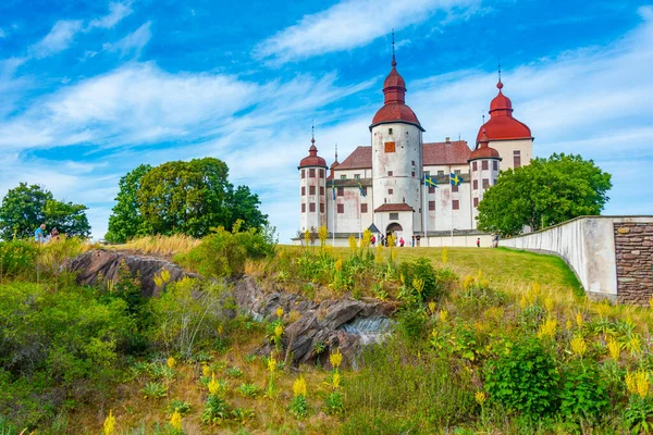 Vue Château Lacko Suède — Photo