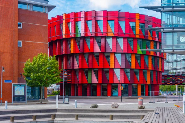 Kuggen Edifício Universitário Cidade Sueca Goteborg — Fotografia de Stock