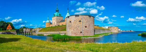 Вид Замок Кальмар Швеции — стоковое фото