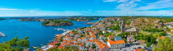 Panorama Uitzicht Zweedse Stad Fjallbacka — Stockfoto