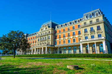 İsviçre 'nin Cenevre kentinde Palais Wilson.