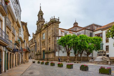 Santiago de Compostela, İspanya, 11 Haziran 2022: Igrexa da Universidade Santiago de Compostela, İspanya.