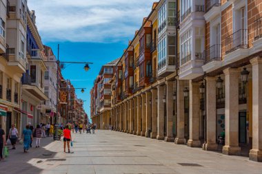 Palencia, İspanya, 7 Haziran 2022: İspanya 'nın tarihi merkezi Palencia Belediye Başkanı.