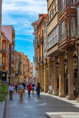 Palencia, İspanya, 7 Haziran 2022: İspanya 'nın tarihi merkezi Palencia Belediye Başkanı.