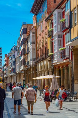 Palencia, İspanya, 7 Haziran 2022: İspanya 'nın tarihi merkezi Palencia Belediye Başkanı.