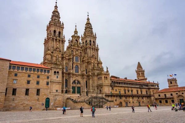 Santiago de Compostela, İspanya, 11 Haziran 2022: Santiago de Compostela Katedrali.