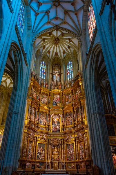 Astorga Spanien Juni 2022 Innenausbau Der Kathedrale Der Heiligen Maria — Stockfoto