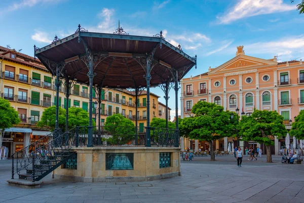 Segovia Spanje Juni 2022 Uitzicht Plaza Mayor Segovia Spanje — Stockfoto