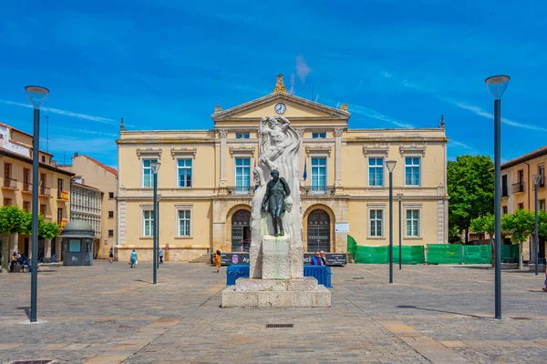 2022年6月7日 西班牙帕伦西亚 西班牙帕伦西亚历史中心市政厅 — 图库照片