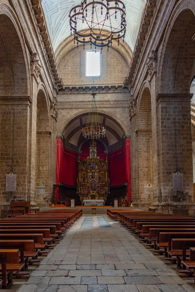 2022年6月7日スペイン バジャドリード大聖堂内部 — ストック写真