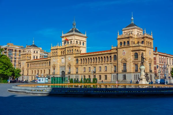 Valladolid, İspanya, 7 Haziran 2022: Valladolid, İspanya 'daki süvari akademisine bakış.