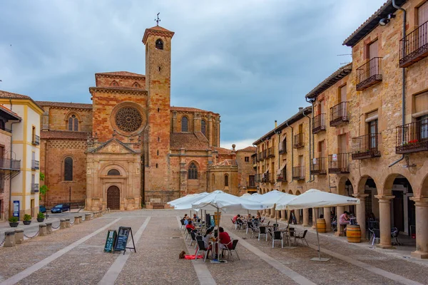 stock image Siguenza, Spain, June 6, 2022: Catedral de Santa Mar a in Spanish town Siguenza.