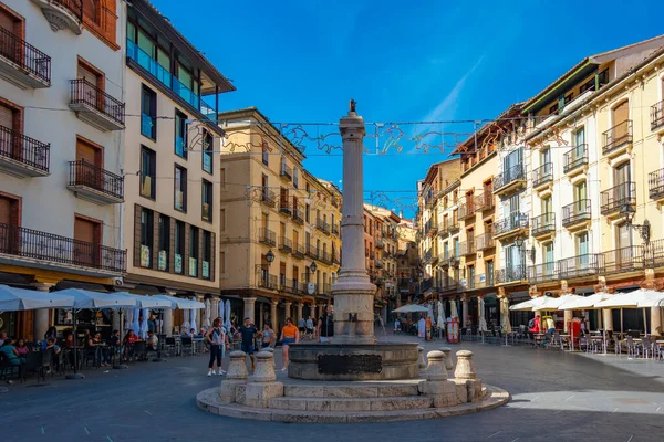 Teruel Spanje Juni 2022 Plaza Torico Teruel Spanje — Stockfoto