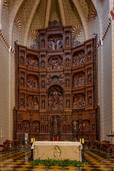 Teruel Spanje Juni 2022 Interieur Van Kathedraal Van Santa Maria — Stockfoto